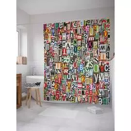Шторка-занавеска для ванной JOYARTY