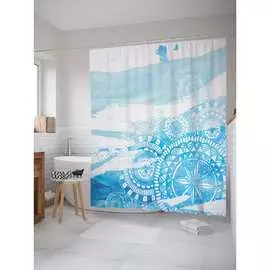 Шторка-занавеска для ванной JOYARTY