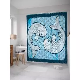 Шторка-занавеска для ванной JOYARTY