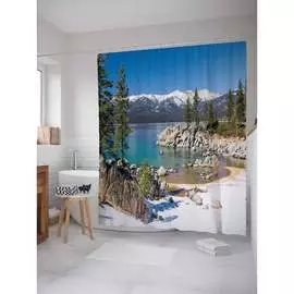 Шторка-занавеска для ванной JOYARTY