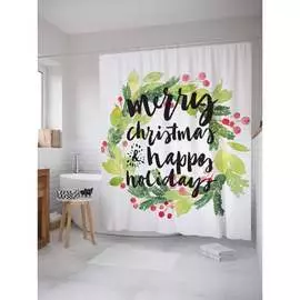 Шторка-занавеска для ванной JOYARTY