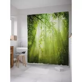 Шторка-занавеска для ванной JOYARTY