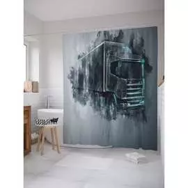 Шторка-занавеска для ванной JOYARTY