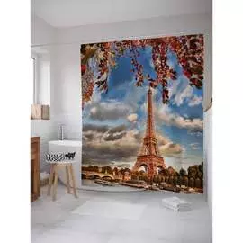 Шторка-занавеска для ванной JOYARTY