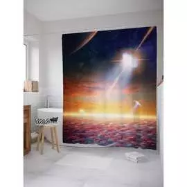 Шторка-занавеска для ванной JOYARTY