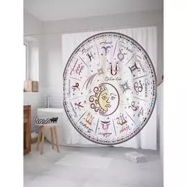 Шторка-занавеска для ванной JOYARTY