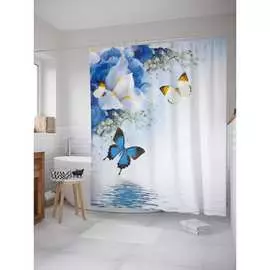 Шторка-занавеска для ванной JOYARTY