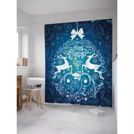 Шторка-занавеска для ванной JOYARTY