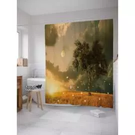 Шторка-занавеска для ванной JOYARTY