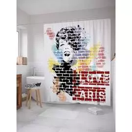 Шторка-занавеска для ванной JOYARTY