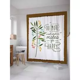 Шторка-занавеска для ванной JOYARTY