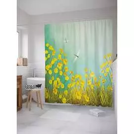 Шторка-занавеска для ванной JOYARTY