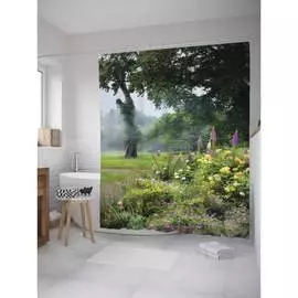 Шторка-занавеска для ванной JOYARTY Тихое утро sc_10338