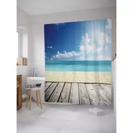 Шторка-занавеска для ванной JOYARTY