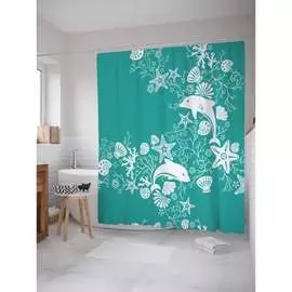 Шторка-занавеска для ванной JOYARTY