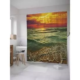 Шторка-занавеска для ванной JOYARTY