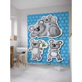 Шторка-занавеска для ванной JOYARTY