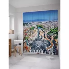 Шторка-занавеска для ванной JOYARTY