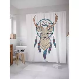 Шторка-занавеска для ванной JOYARTY