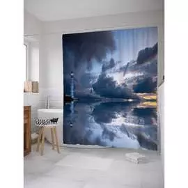 Шторка-занавеска для ванной JOYARTY