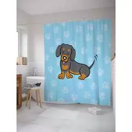 Шторка-занавеска для ванной JOYARTY