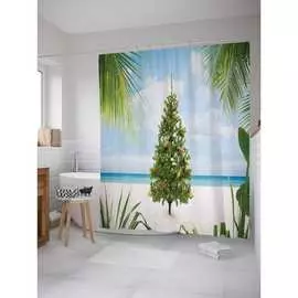 Шторка-занавеска для ванной JOYARTY