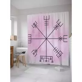 Шторка-занавеска для ванной JOYARTY
