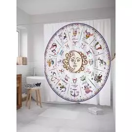 Шторка-занавеска для ванной JOYARTY