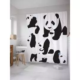 Шторка-занавеска для ванной JOYARTY