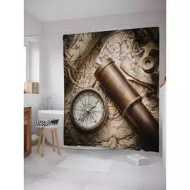 Шторка-занавеска для ванной JOYARTY