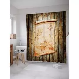 Шторка-занавеска для ванной JOYARTY