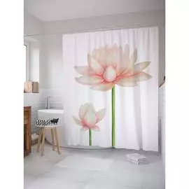 Шторка-занавеска для ванной JOYARTY