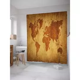 Шторка-занавеска для ванной JOYARTY