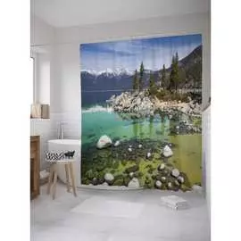 Шторка-занавеска для ванной JOYARTY