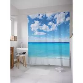 Шторка-занавеска для ванной JOYARTY