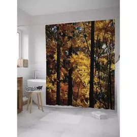 Шторка-занавеска для ванной JOYARTY