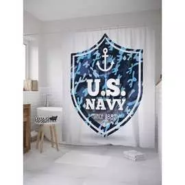 Шторка-занавеска для ванной JOYARTY