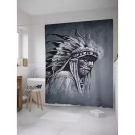 Шторка-занавеска для ванной JOYARTY