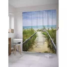 Шторка-занавеска для ванной JOYARTY