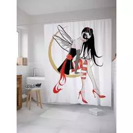 Шторка-занавеска для ванной JOYARTY