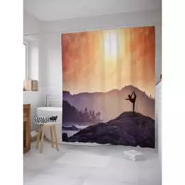 Шторка-занавеска для ванной JOYARTY