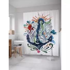 Шторка-занавеска для ванной JOYARTY