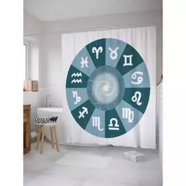 Шторка-занавеска для ванной JOYARTY