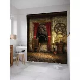 Шторка-занавеска для ванной JOYARTY