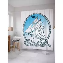 Шторка-занавеска для ванной JOYARTY