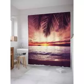 Шторка-занавеска для ванной JOYARTY