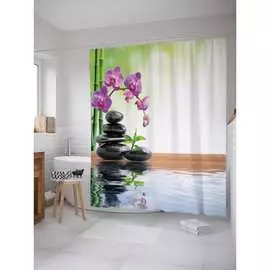 Шторка-занавеска для ванной JOYARTY