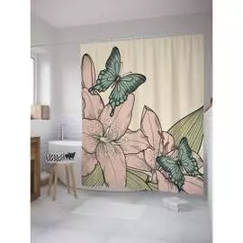 Шторка-занавеска для ванной JOYARTY