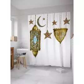 Шторка-занавеска для ванной JOYARTY