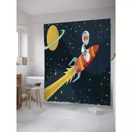 Шторка-занавеска для ванной JOYARTY